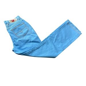 Lady Cool J 13 Blue Denim Straight Leg Pants Jeans 100% Cotton